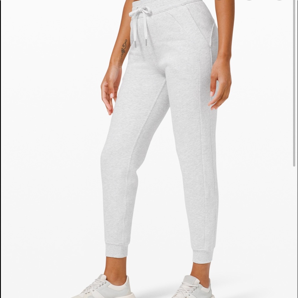 Lululemon scuba joggers - these were too short for me.